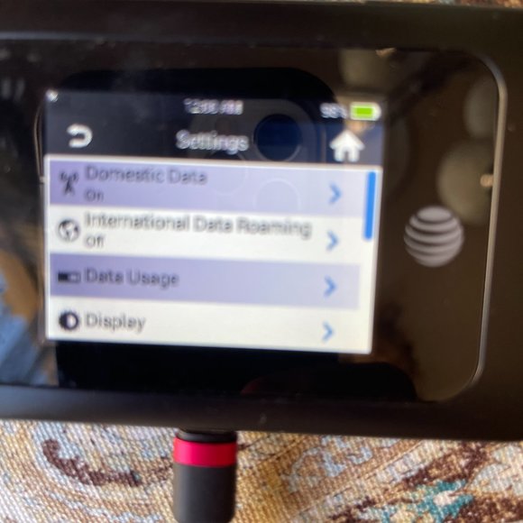 AT&T ZTE Mobile Hotspot router, puck, internet and charging cord - Picture 7 of 15